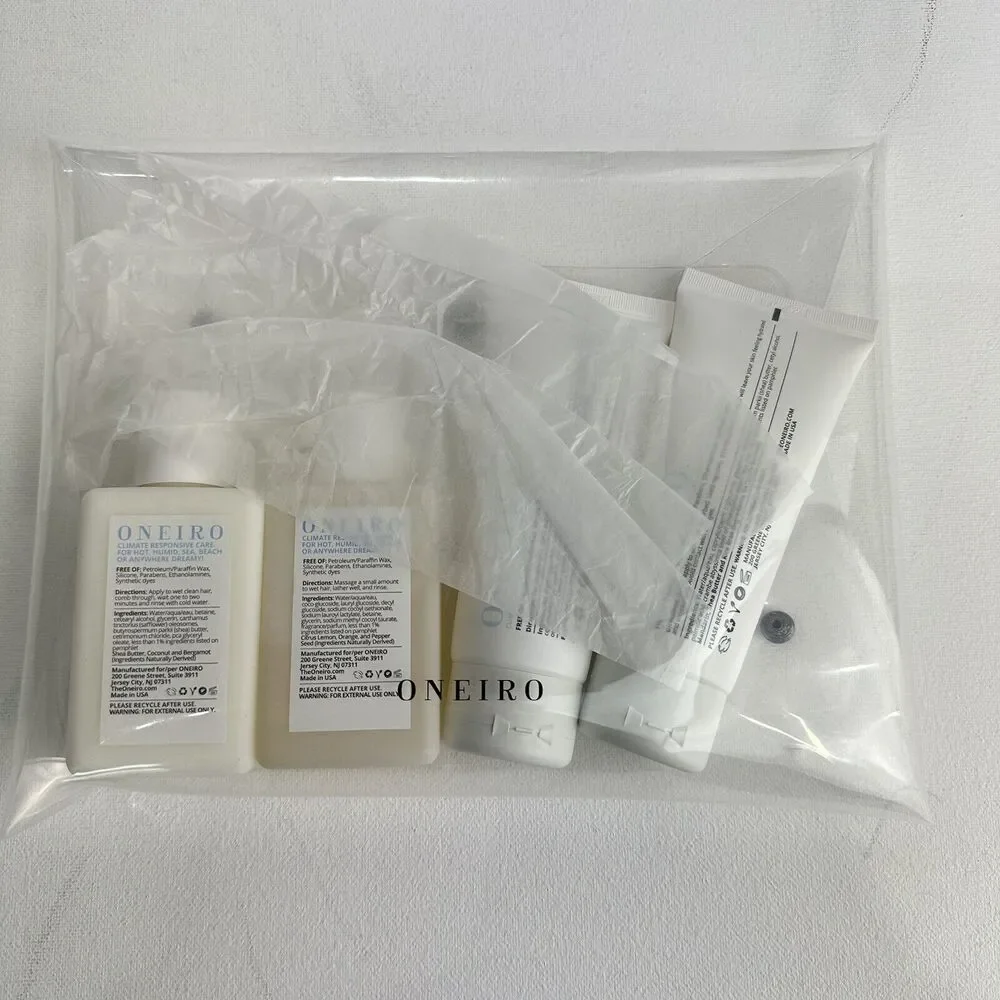 ONEIRO Sunchasers Ready Go Kit Travel Ready Clean & Vegan Personal Care Shampoo